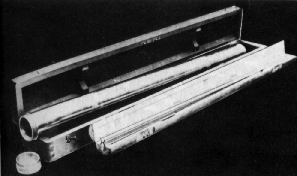 Prototyp metra v špeciálnej ochrannej schránke