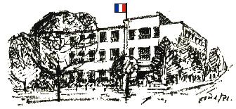 Skola s francuzskou zastavou